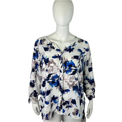 Autograph Button-through Blouse - Size 18