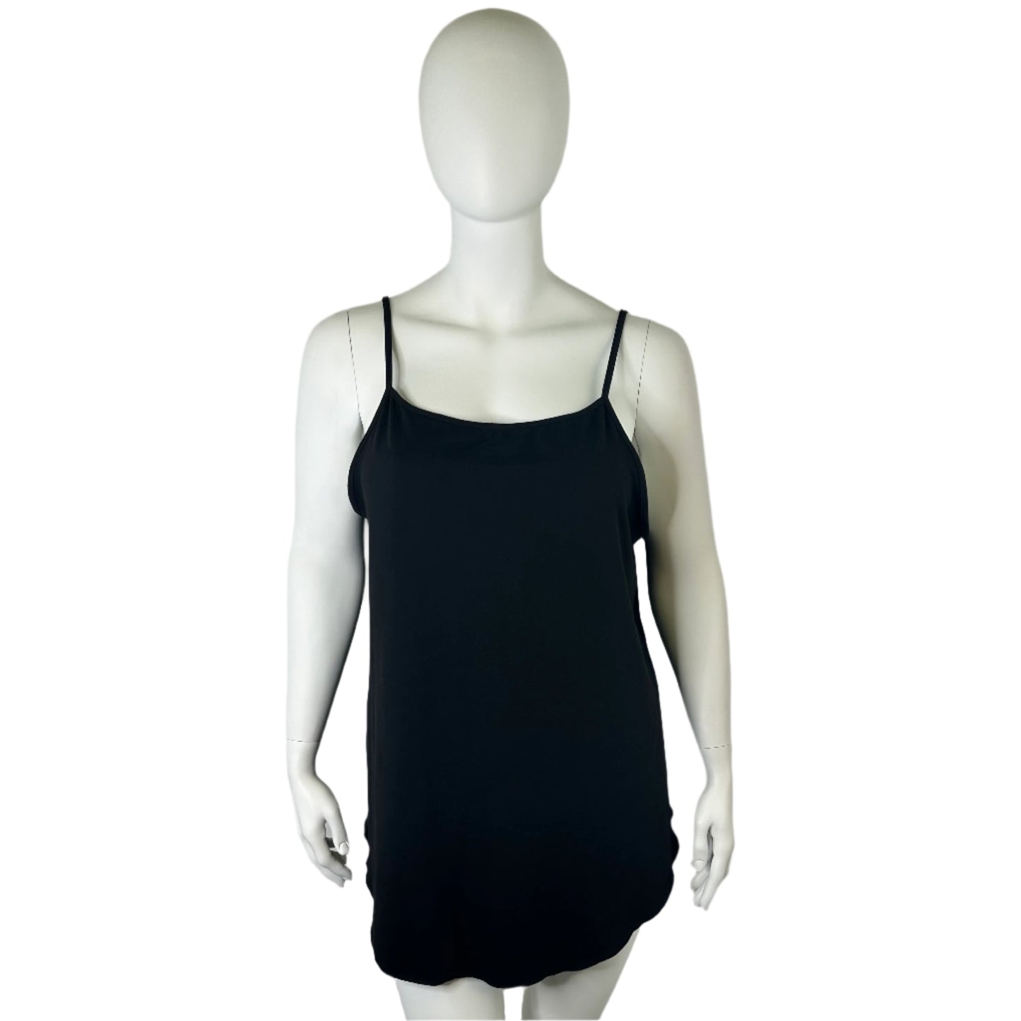 Shein Black Stretch Everyday Tank/Singlet - Size 20