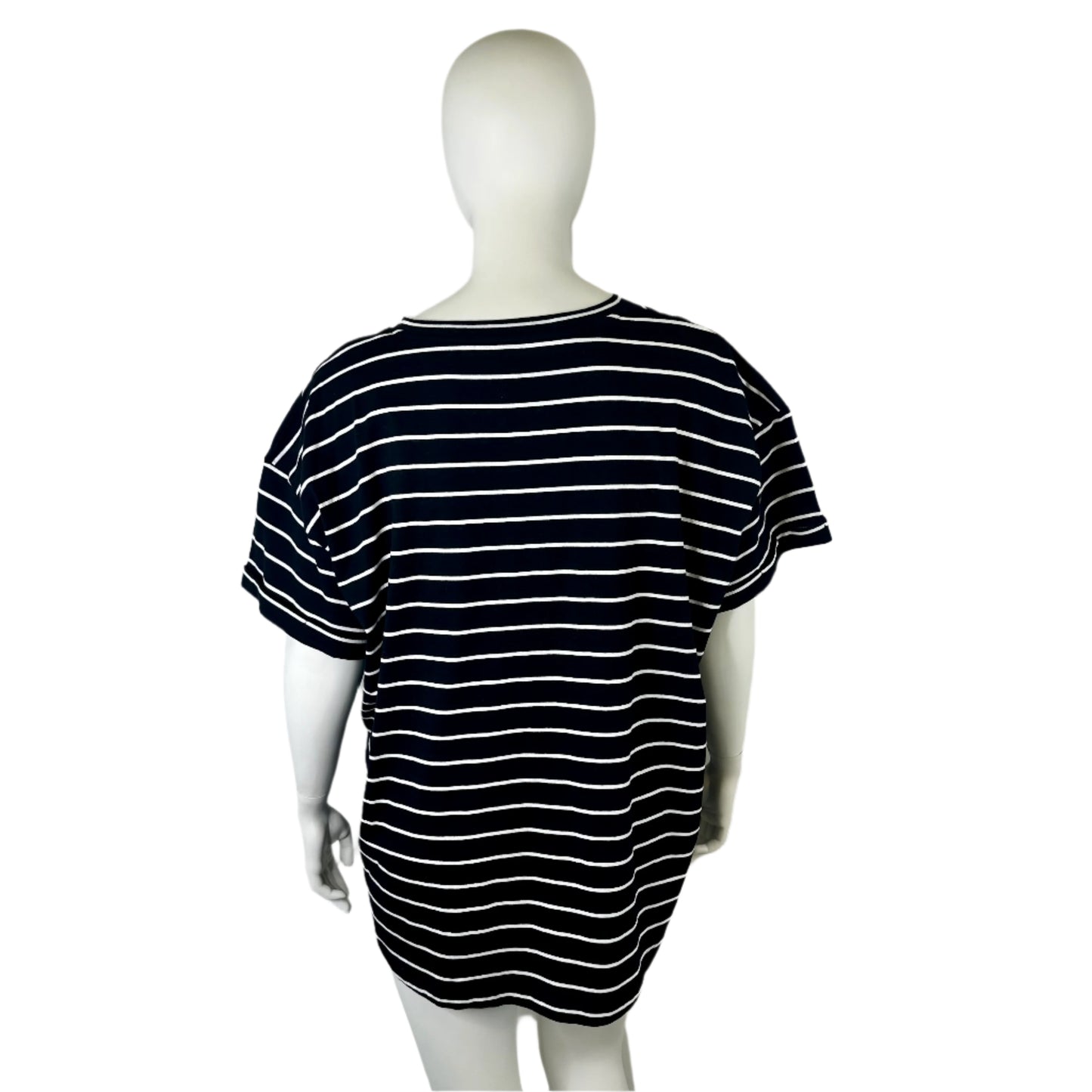 Avella Striped Short Sleeve Tee - Size 24