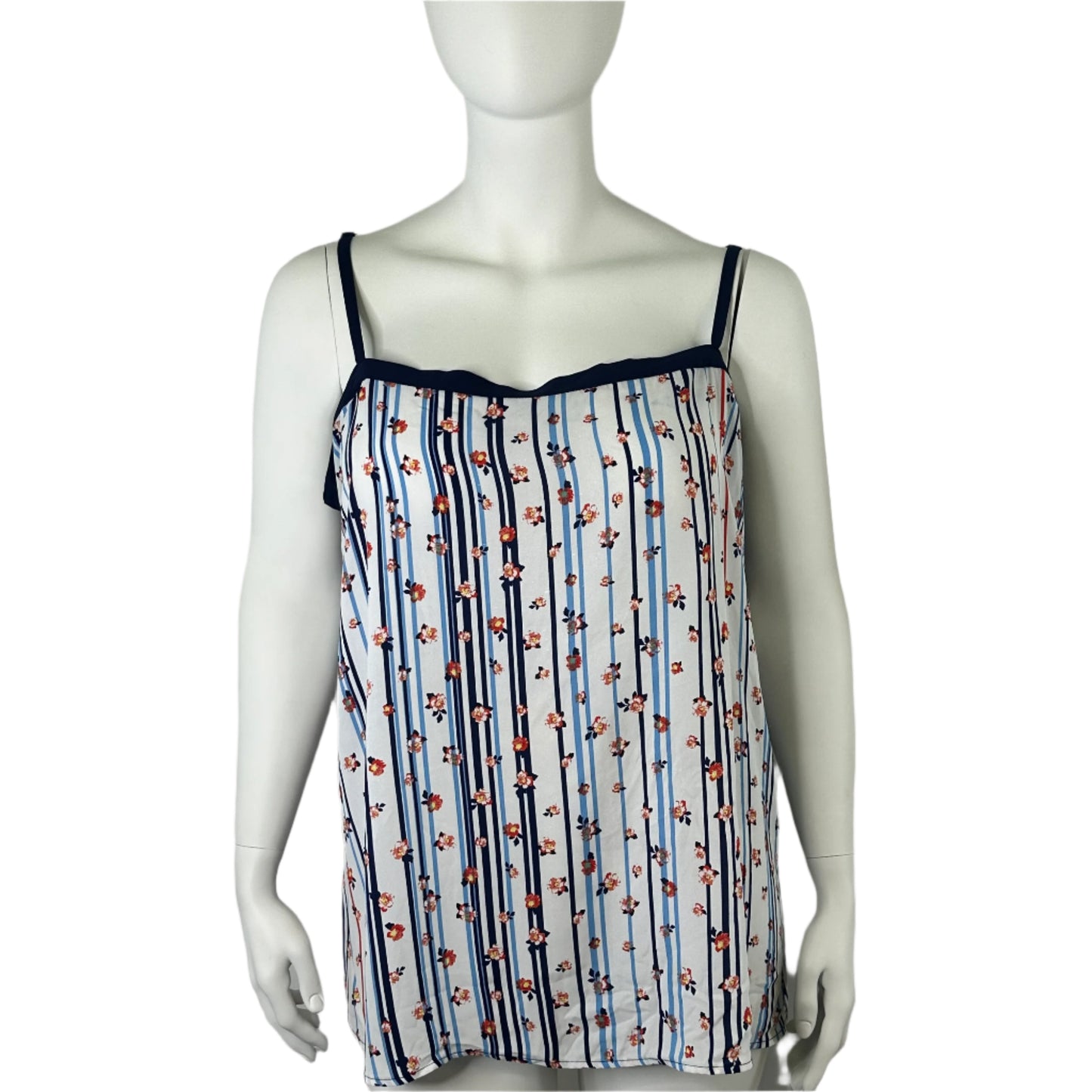 City Chic Floral Print Singlet – Size 22