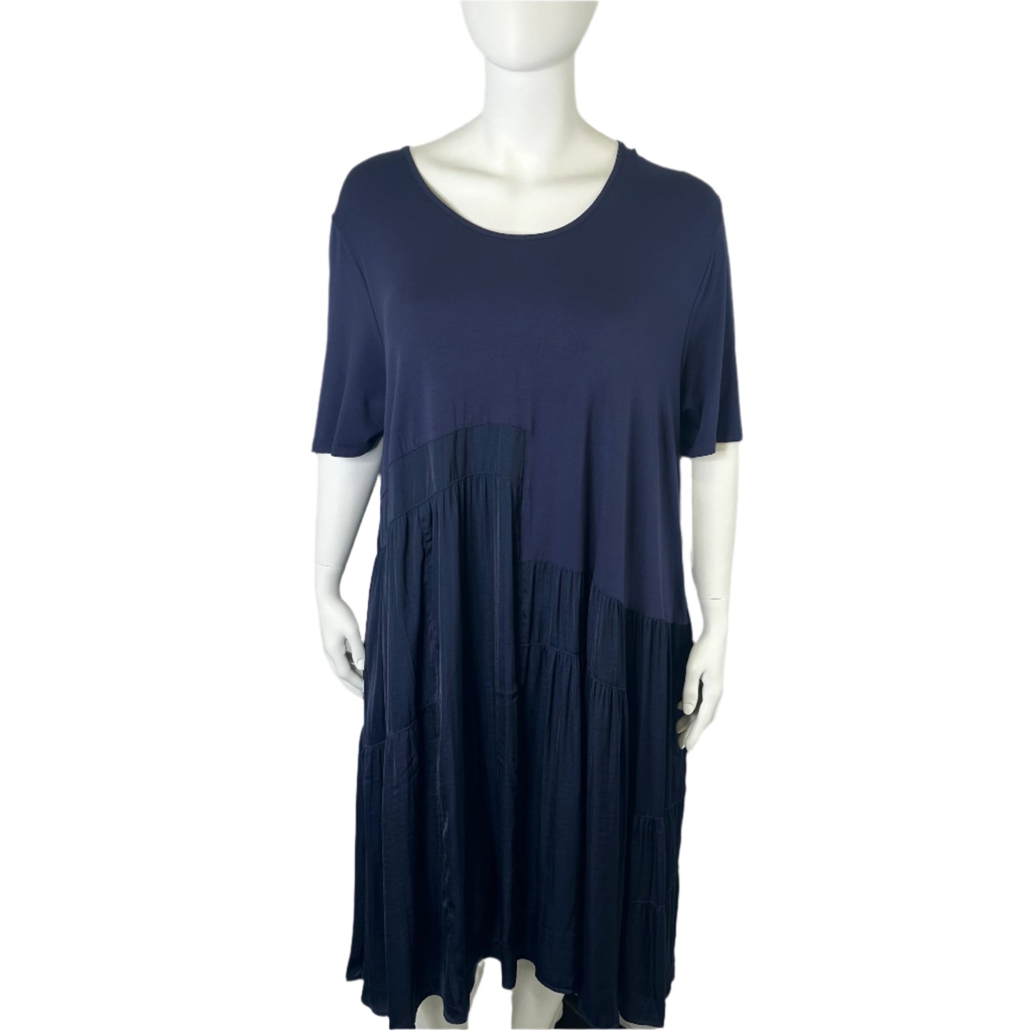 Taking Shape Dark Indigo Dress – Size 22, Brand New